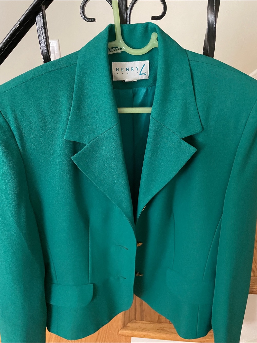 Henry Lee Emerald Green Women's Blazer Jacket